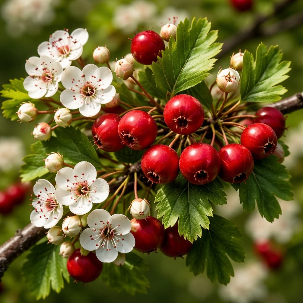 Crataegus monogyna (Biancospino)