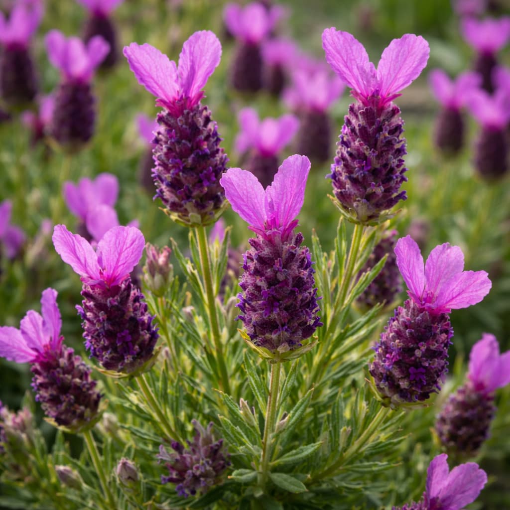 Lavandula stoechas (Lavanda selvatica)
