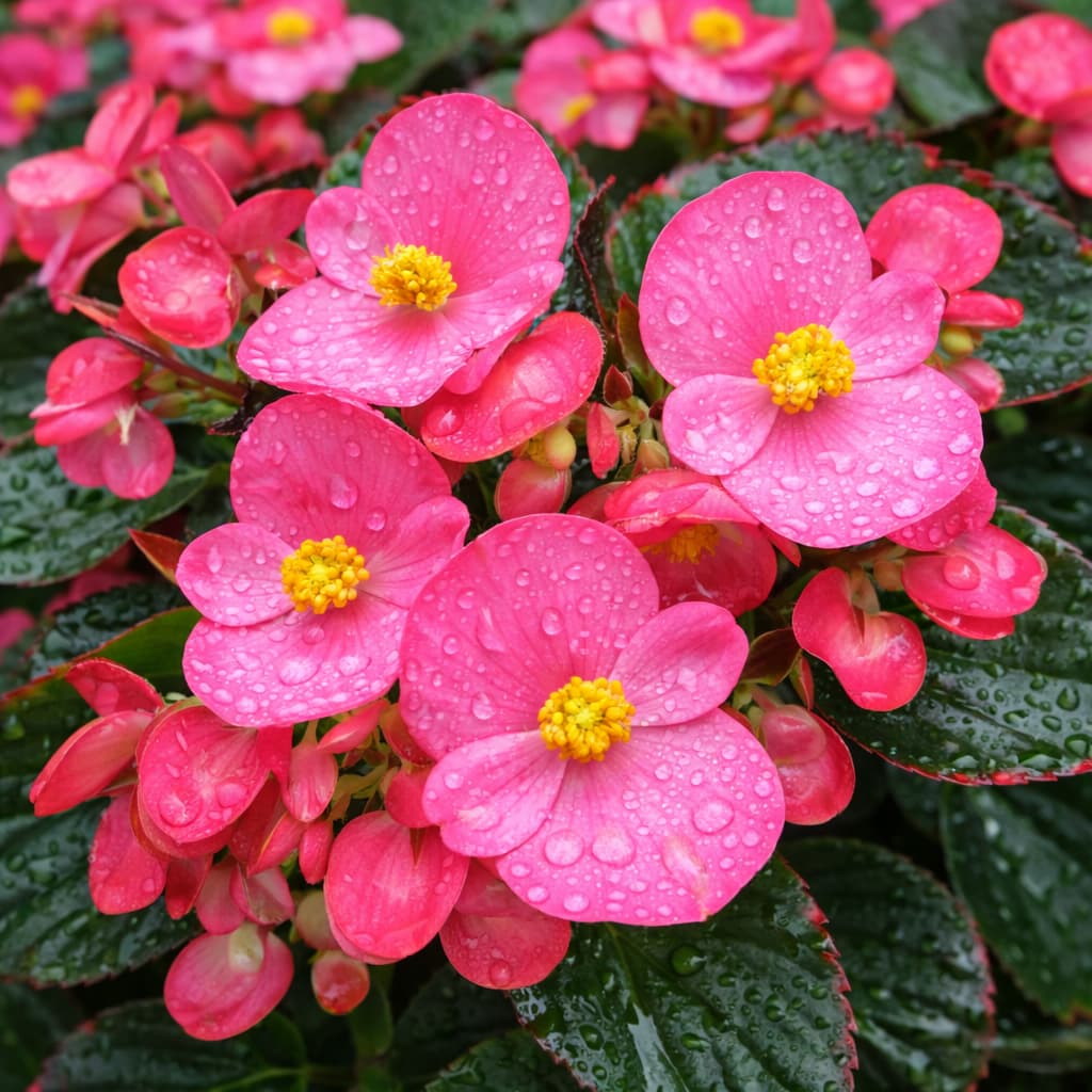 Begonia semperflorens (Begonia)