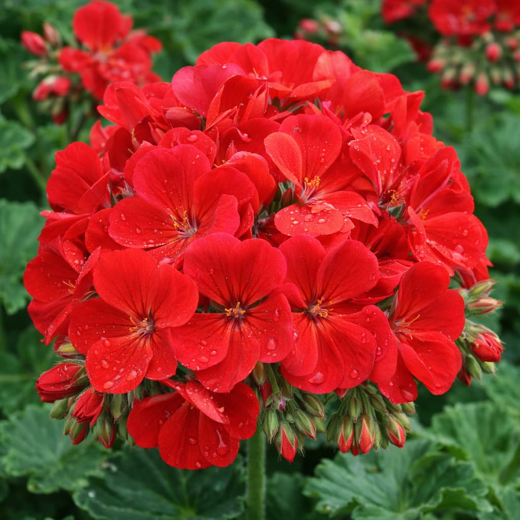 Geranium x hortorum (Geranio)