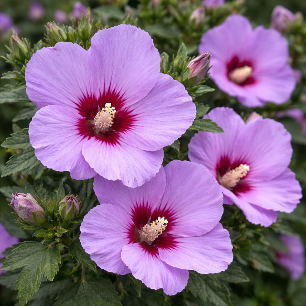 Hibiscus syriacus (Ibisco siriaco)