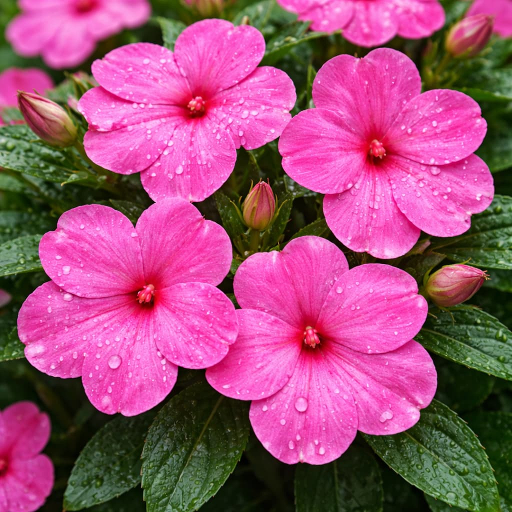 Impatiens walleriana (Impatiens)