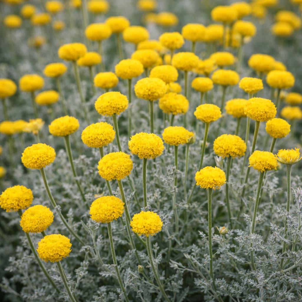Santolina chamaecyparissus (Santolina)