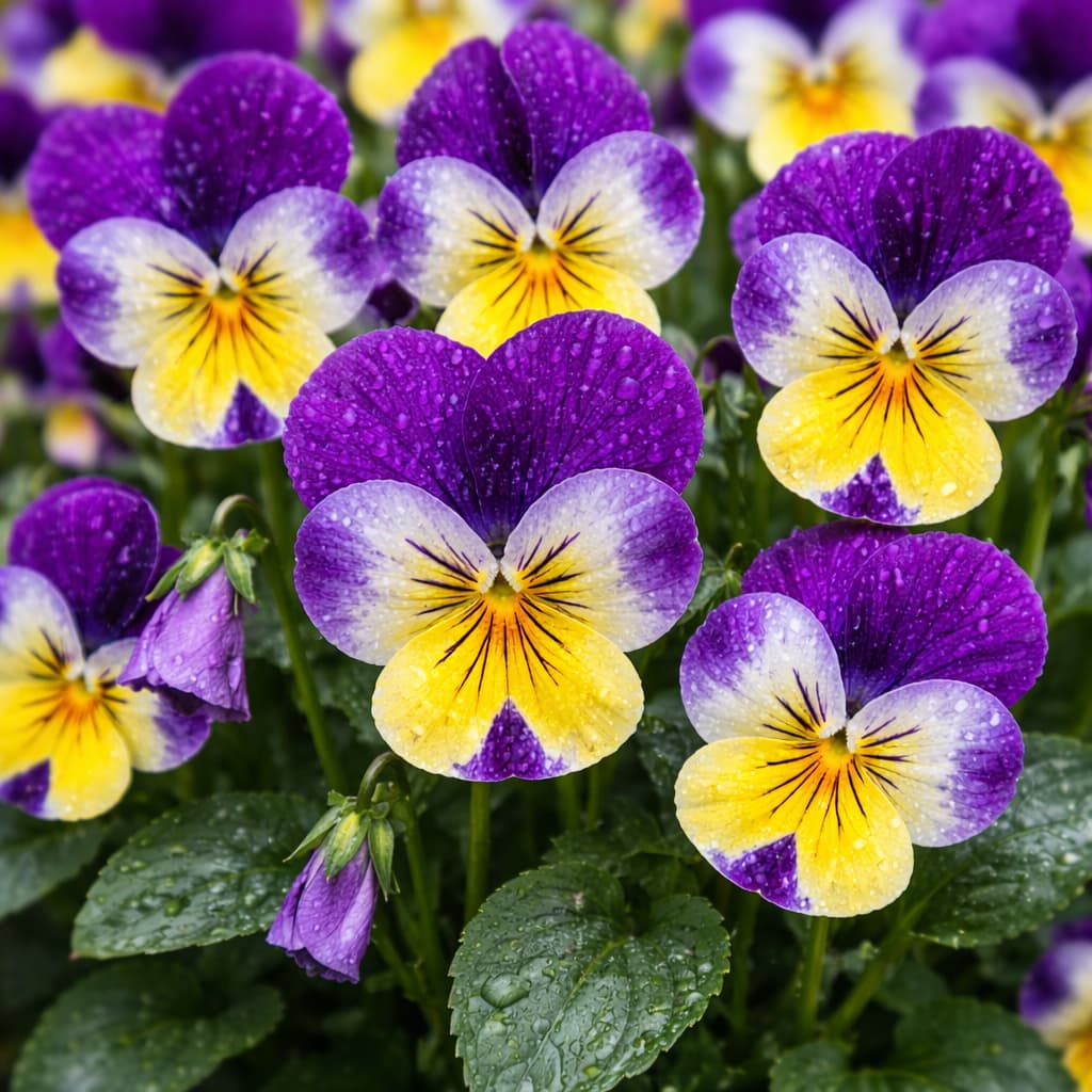 Viola tricolor (Viola del pensiero)