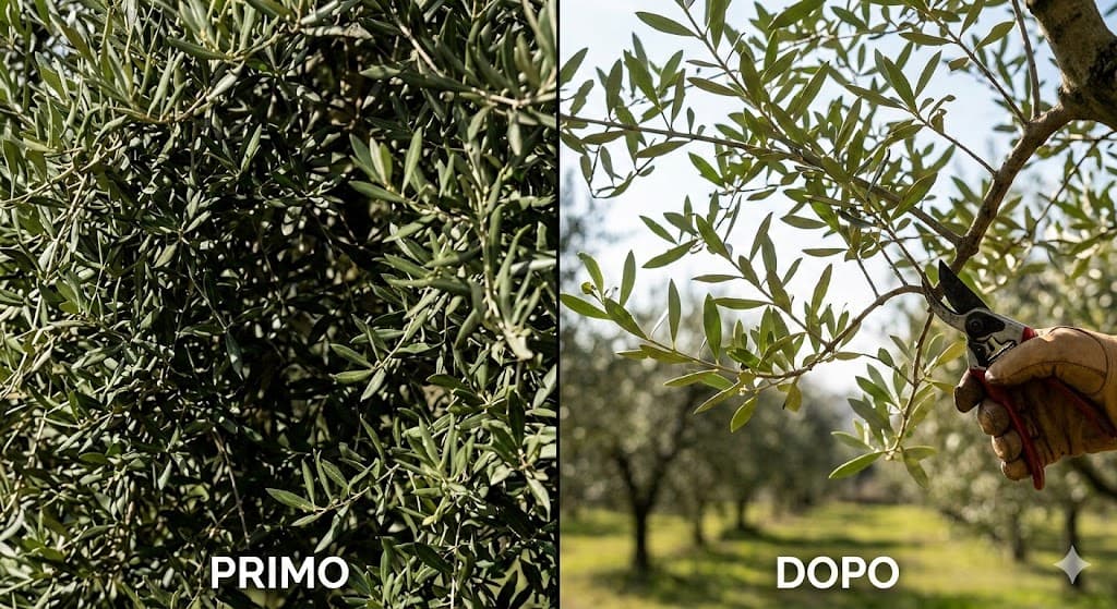 Potatura Olivo
